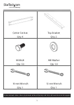 Preview for 11 page of StarTech.com 4POSTRACK U Series User Manual