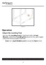 Preview for 24 page of StarTech.com 4POSTRACK U Series User Manual