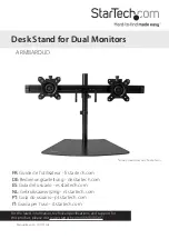 StarTech.com 8STARMBARDUO Manual preview