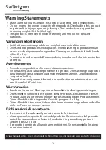 Preview for 3 page of StarTech.com 8STARMDUAL2 User Manual