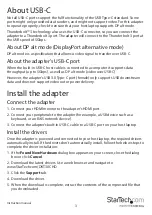 Preview for 6 page of StarTech.com 8STDKT30CHD Manual