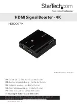 StarTech.com 8STHDBOOST4K Manual preview