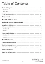 Preview for 3 page of StarTech.com 8STHSB225S3R Quick Start Manual