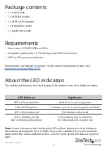 Preview for 5 page of StarTech.com 8STHSB225S3R Quick Start Manual