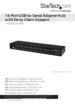 Preview for 1 page of StarTech.com 8STICUSB23216FD Quick Start Manual