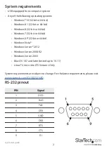 Preview for 5 page of StarTech.com 8STICUSB23216FD Quick Start Manual