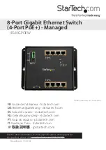 Preview for 1 page of StarTech.com 8STIES101GP2SFW Instruction Manual