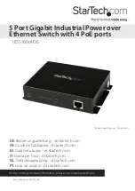 StarTech.com 8STIES51000POE Manual preview