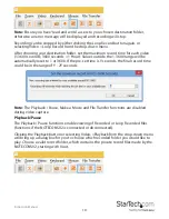 Preview for 13 page of StarTech.com 8STNOTECONS02 User Manual