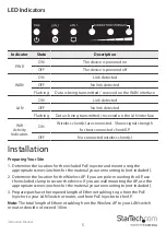 Preview for 8 page of StarTech.com 8STR300WN22OP5G Instruction Manual