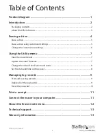 Preview for 3 page of StarTech.com 8STSDOCK1EU3P User Manual