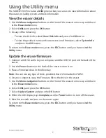 Preview for 10 page of StarTech.com 8STSDOCK1EU3P User Manual