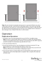 Preview for 8 page of StarTech.com 8STSDOCK2U33RE Manual