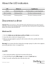 Preview for 8 page of StarTech.com 8STSDOCK2U33V Instruction Manual