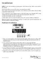 Preview for 6 page of StarTech.com 8STSV231DDVDUA Manual