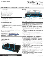 Preview for 1 page of StarTech.com 8STSV431DPU3A2 Quick Start Manual