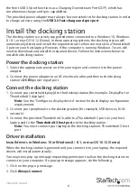 Preview for 10 page of StarTech.com 8STTB3DK2DPPDUE Instruction Manual