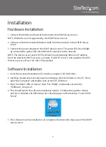 Preview for 6 page of StarTech.com 8STUSB1000IP Instruction Manual