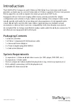 Preview for 4 page of StarTech.com 8STVID2VGATV2 Manual