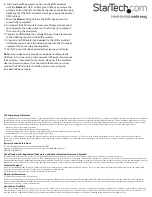 Preview for 2 page of StarTech.com 8STVSEDIDHD Quick Start Manual