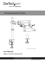 Preview for 1 page of StarTech.com A-LAPTOP-DESK-MOUNT User Manual