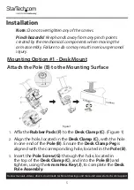 Preview for 15 page of StarTech.com A-LAPTOP-DESK-MOUNT User Manual