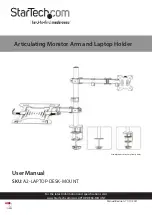 StarTech.com A2-LAPTOP-DESK-MOUNT User Manual preview