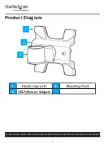 Preview for 6 page of StarTech.com APLVESAMNTP User Manual