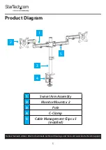 Preview for 6 page of StarTech.com ARMDUAL3 User Manual