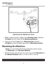 Preview for 17 page of StarTech.com ARMDUAL3 User Manual