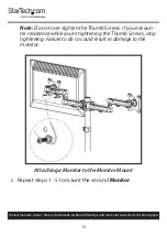 Preview for 19 page of StarTech.com ARMDUAL3 User Manual