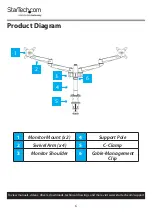 Preview for 7 page of StarTech.com ARMDUALPS User Manual