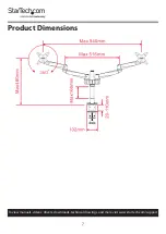 Preview for 8 page of StarTech.com ARMDUALPS User Manual