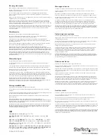 Preview for 3 page of StarTech.com ARMDUALWALL User Manual