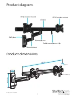 Preview for 5 page of StarTech.com ARMDUALWALL User Manual