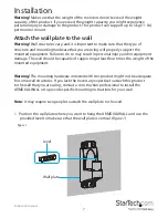 Preview for 11 page of StarTech.com ARMDUALWALL User Manual