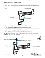 Preview for 13 page of StarTech.com ARMDUALWALL User Manual