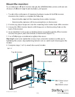 Preview for 18 page of StarTech.com ARMDUALWALL User Manual