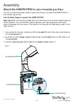 Preview for 12 page of StarTech.com ARMPIVOTHD Instruction Manual