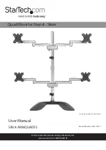 StarTech.com ARMQUADSS User Manual preview