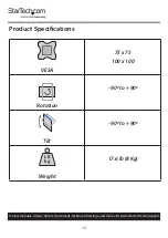 Preview for 13 page of StarTech.com ARMSLIM2USB3 User Manual