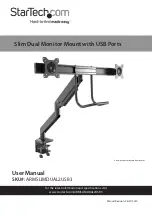 StarTech.com ARMSLIMDUAL2USB3 User Manual preview