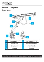 Preview for 7 page of StarTech.com ARMSLIMDUAL2USB3 User Manual