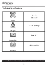 Preview for 14 page of StarTech.com ARMSLIMDUAL2USB3 User Manual