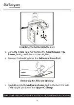 Preview for 17 page of StarTech.com ARMSLIMDUAL2USB3 User Manual