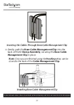 Preview for 23 page of StarTech.com ARMSLIMDUAL2USB3 User Manual