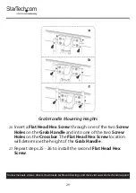 Preview for 30 page of StarTech.com ARMSLIMDUAL2USB3 User Manual