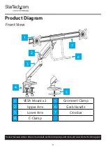 Preview for 7 page of StarTech.com ARMSLMBARDUO User Manual