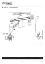 Preview for 8 page of StarTech.com ARMSLMBARDUO User Manual