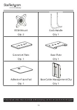 Preview for 11 page of StarTech.com ARMSLMBARDUO User Manual